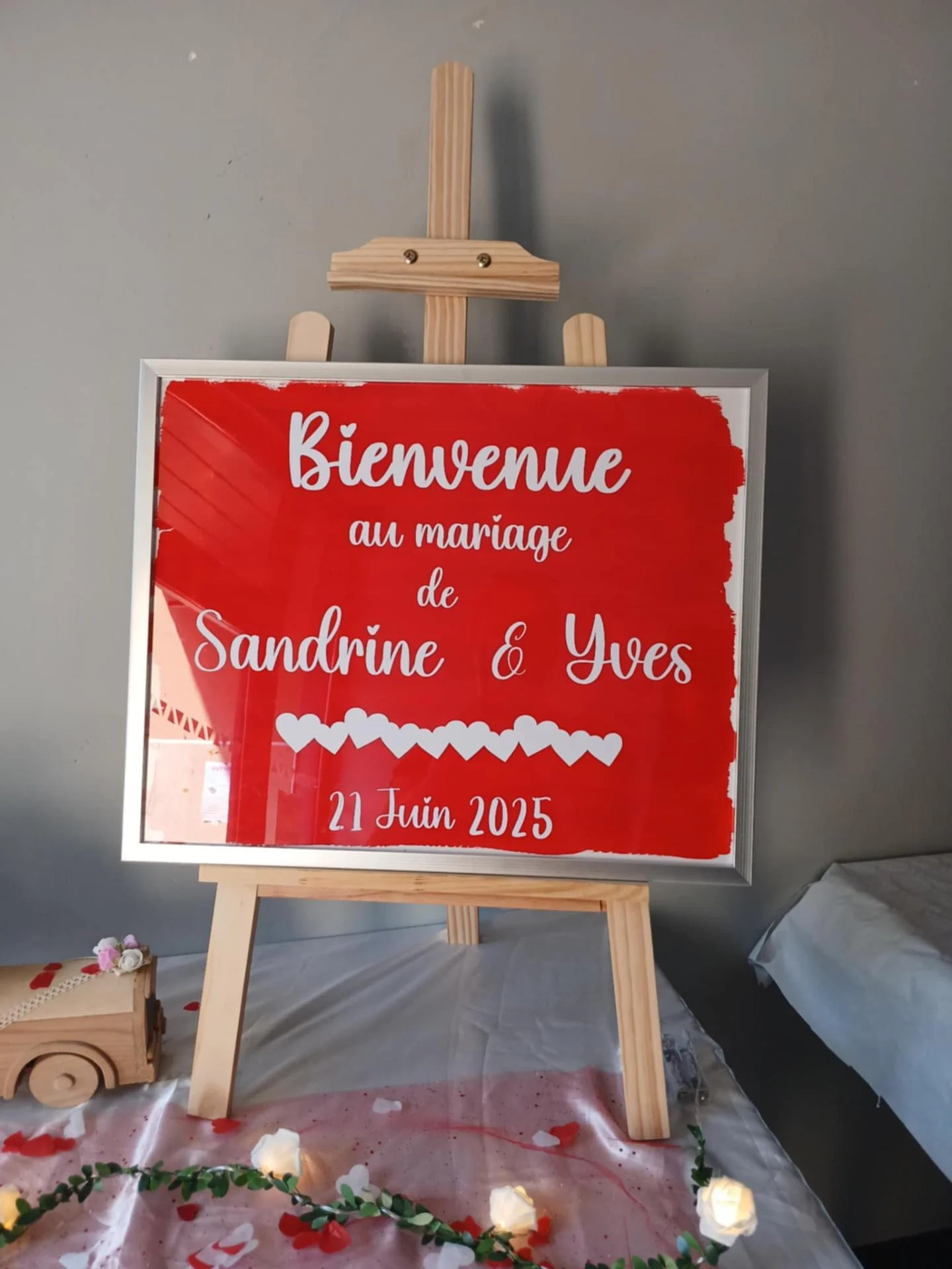 Cadre bienvenue