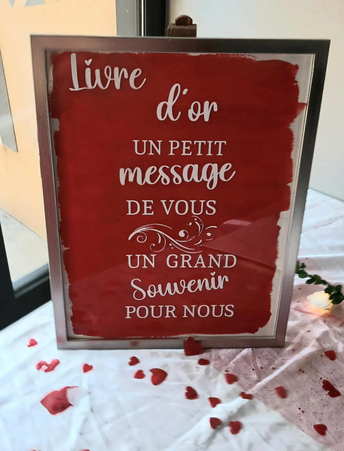 Cadre livre d or