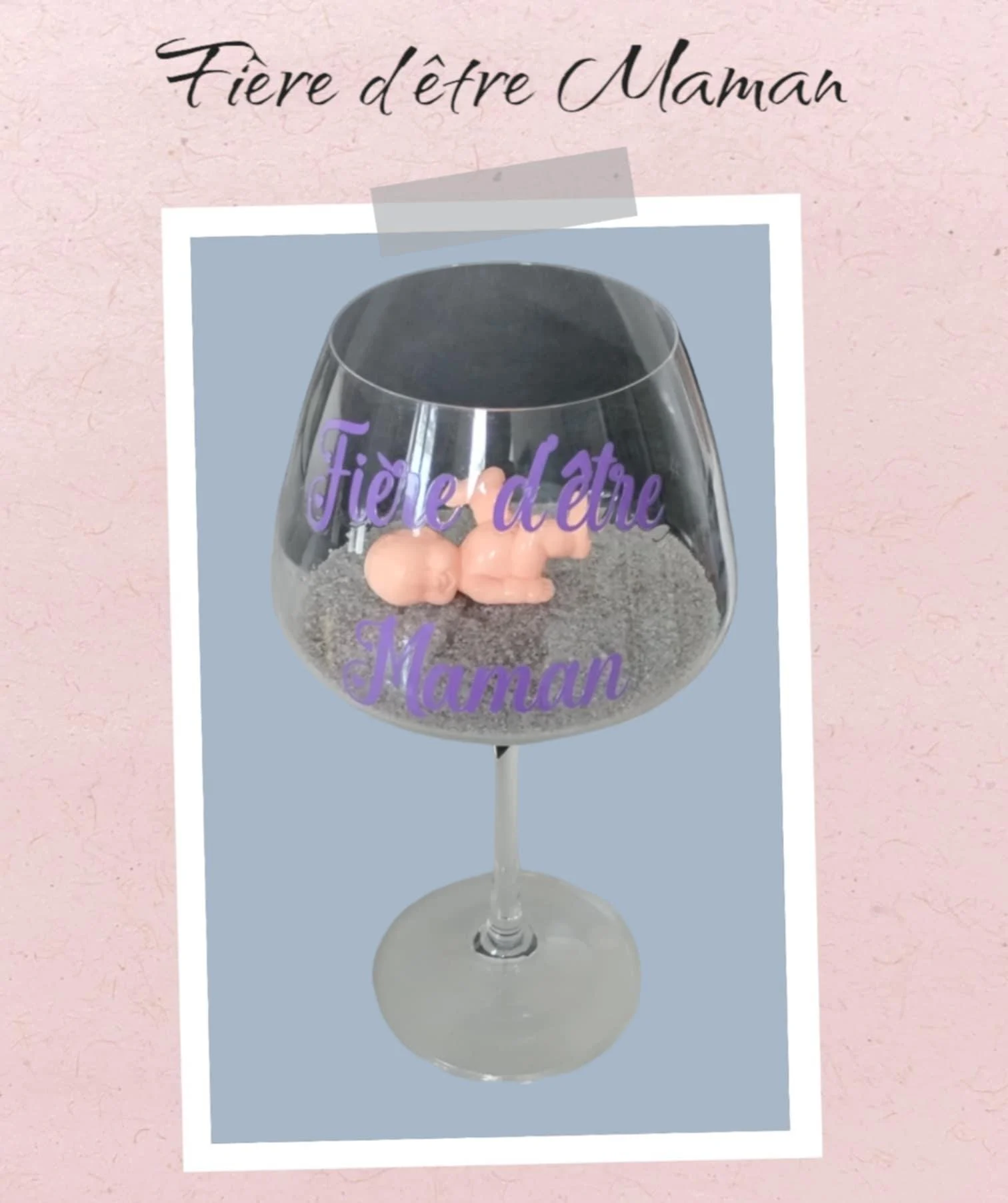 Verre decoratif fiere